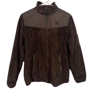 Nike ACG Brown Fleece Full Zip Cold Weather Jacket